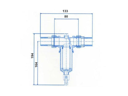 BWT PROTECTOR MINI 1/2" C/R KÉZI VISSZAÖBLÍTHETŐ SZŰRŐ,LEMOSHATÓ BETÉTES VÍZSZŰRŐ