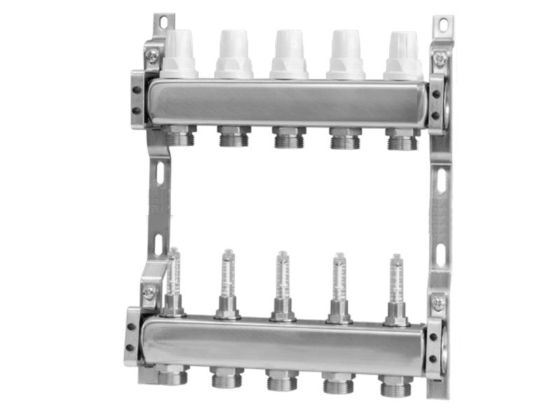 FOCUS FLOW OSZTÓ-GYŰJTŐ 5 KÖR, ÁRAMLÁSMÉRŐVEL, INOX M28