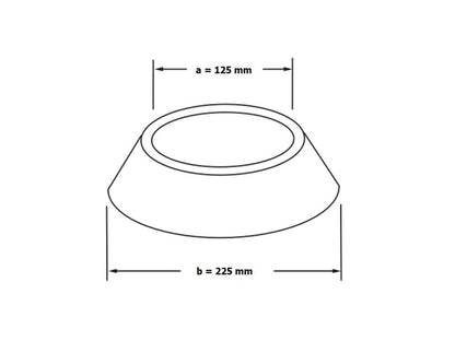 ALMEVA KIEGÉSZÍTŐ TAKARÓ RÓZSA (FEHÉR) 125