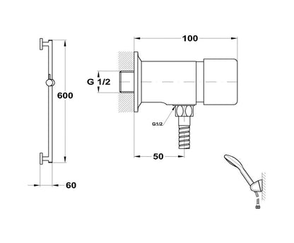 MOFÉM M-PRESS AUTOMATA ZUHANY SZELEP