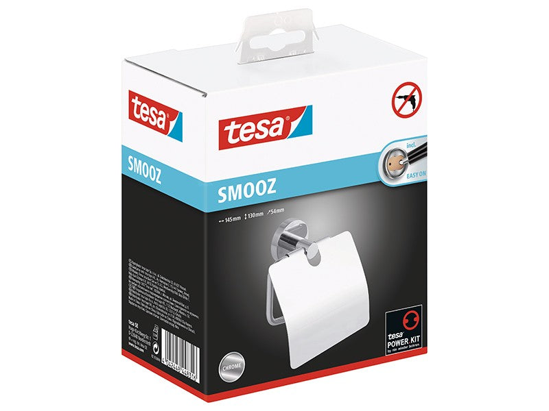 TESA SMOOZ WC-PAPÍRTARTÓ, FEDELES B135XH155XT85, RAGASZTHATÓ