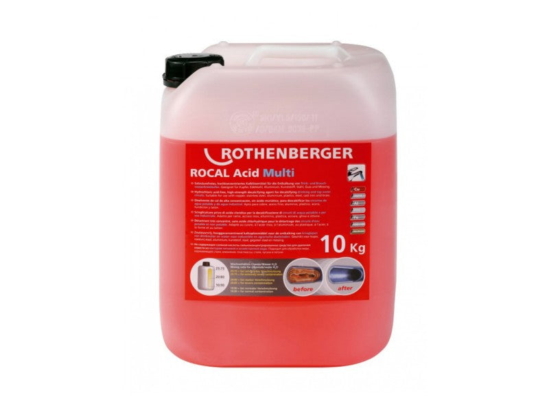 ROTHENBERGER ROCAL ACID MULTI VÍZKŐOLDÓ KONCENTRÁTUM 10KG