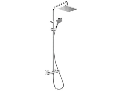 HANSGROHE CROMETTA E 240 1JET SHOWERPIPE ZUHANYRENDSZER TERMOSZTÁTOS CSAPTELEPPEL