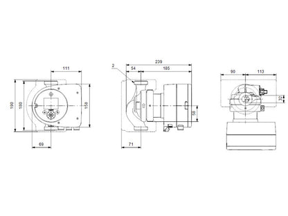 GRUNDFOS MAGNA3 32-100  HW