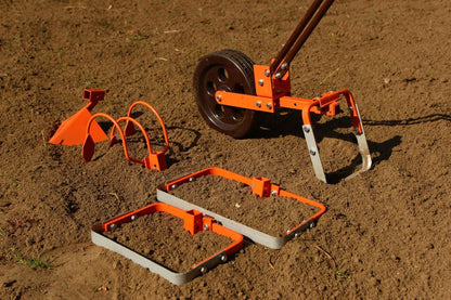 Kézi talajművelő tolókapa (20cm széles adapterrel)