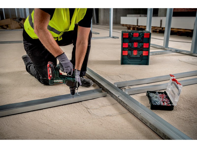 METABO FÚRÓKALAPÁCS, BH 18 LTX BL 16, AKKUS, SDS-PLUS, 2 FUNKCIÓS, 18V, METABOX 145L