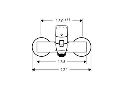 HANSGROHE FOCUS KÁDCSAPTELEP