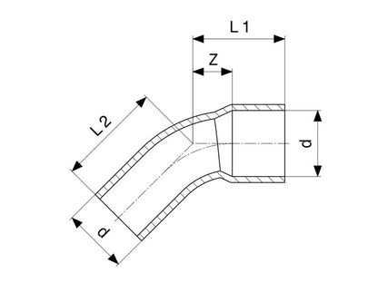 35/45° KB RÉZ ÍV 5040 #2