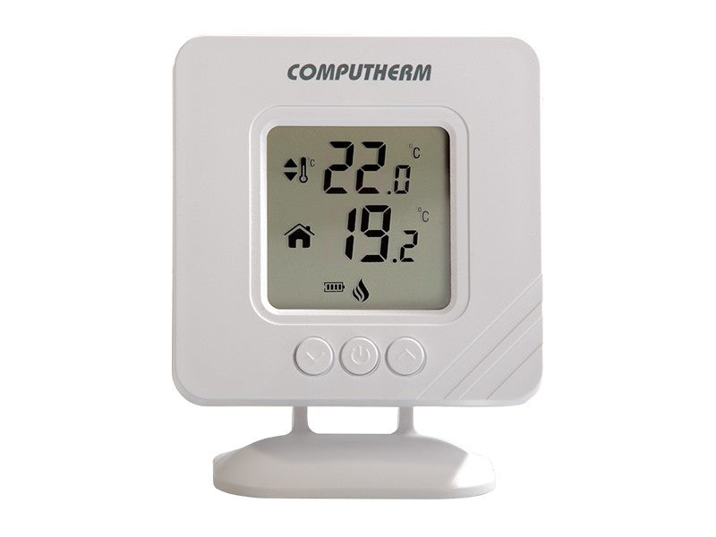COMPUTHERM T32RF VEZETÉK NÉLKÜLI DIGITÁLIS SZOBATERMOSZTÁT, SZÖGLETES