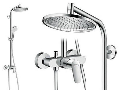 HANSGROHE CROMETTA S 240 1JET SHOWERPIPE EGYKAROS CSAPTELEPPEL