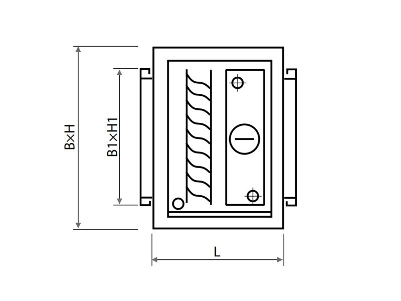 KOMFOVENT DIREKT ELPÁROLOGTATÓ DCF 4,0-27 L 4000M3/H 27,9KW, BALOS