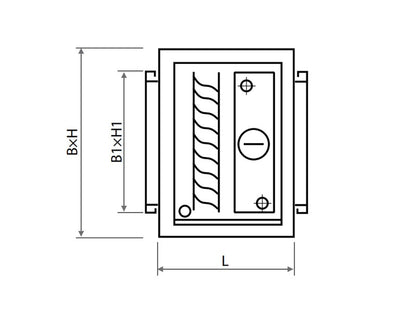 KOMFOVENT DIREKT ELPÁROLOGTATÓ DCF 4,0-27 L 4000M3/H 27,9KW, BALOS