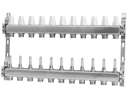 FOCUS FLOW OSZTÓ-GYŰJTŐ 11 KÖR, ÁRAMLÁSMÉRŐVEL, INOX M28