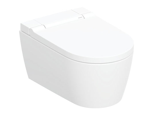 GEBERIT AQUACLEAN SELA KOMPLETT HIGIÉNIAI BERENDEZÉS FALI WC-VEL, ALPIN FEHÉR