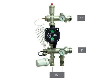 COMISA OSZTÓ KEVERŐEGYSÉG + SZIVATTYÚ KOMPLETT PADLÓFŰTÉSHEZ