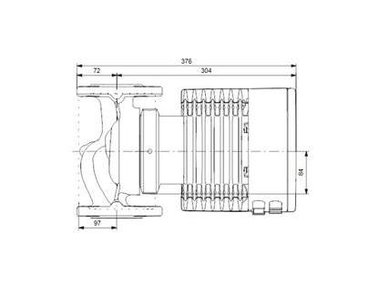 GRUNDFOS MAGNA1 50-120 F 280 1X230V PN6/10 KERINGETŐ SZIVATTYÚ