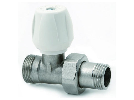 ICMA 1/2" RADIÁTORSZELEP EGYENES ELŐRE KM 814