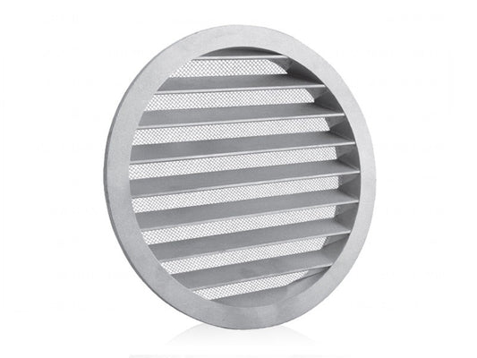 ALNOR ALUMINIUM LÉGBEVEZETŐ ÉS KIFÚVÓ IDOM, ROVARHÁLÓVAL, D200