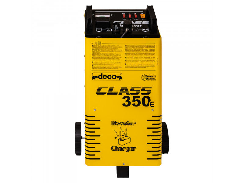 DECA CLASS BOOSTER350E akkumulátor indító-töltő (bikázás 300A, 12/24V, 35A, max. 400Ah)