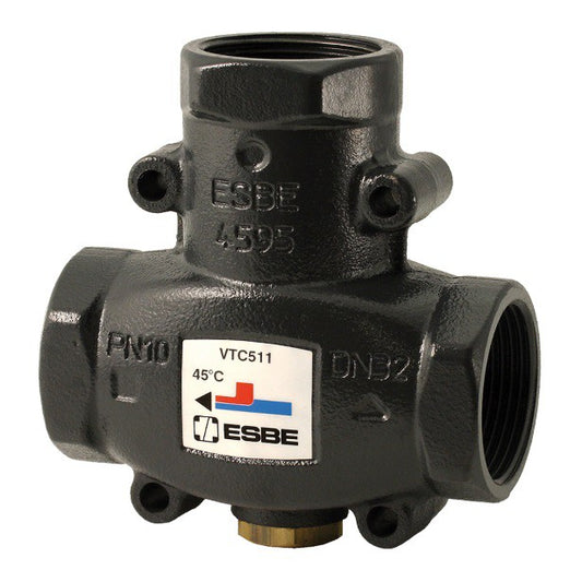ESBE VTC511/DN25  60°C KVS 9 TERMOSZTATIKUS SZELEP