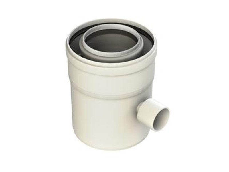 ALMEVA LIK LEVEGŐ OLDALI KONDENZ.LEVÁLASZTÓ KONC. 80/125   LIK-PPH/PPH