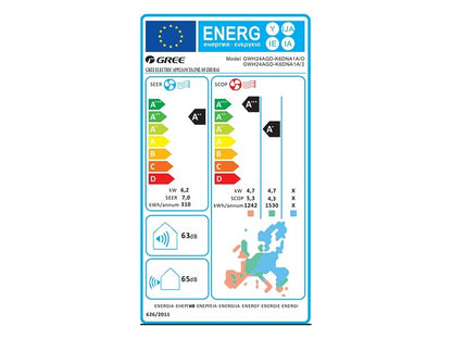 GREE PULSE SPLIT KLÍMA SZETT 6,2 KW WIFI