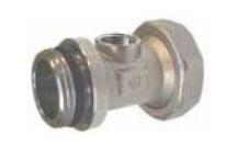 COMISA OSZTÓ HŐMÉRŐ CSATLAKOZÓ 5/4"BM HOLLANDI X3/8"BMX1"KM, GOLYÓSCSAPHOZ