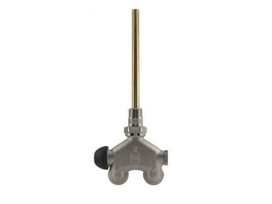 HERZ 1/2" VUA-50 TH SZELEP SAROK 50 SZÁZALÉK BALOS