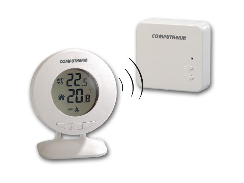COMPUTHERM T30RF VEZETÉK NÉLKÜLI DIGITÁLIS SZOBATERMOSZTÁT, KEREK