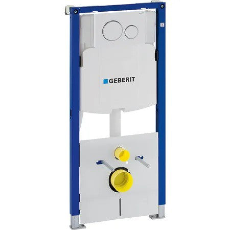 GEBERIT DUOFIX FALI WC SZERELŐELEM112CM - SIGMA 12CM-ES FALSÍK ALATTI TARTÁLLYAL,SIGMA20 NYOMÓLAP
