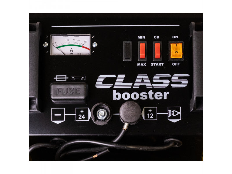 DECA CLASS BOOSTER300E akkumulátor indító-töltő (bikázás 250A, 12/24V, 20A, 350Ah)