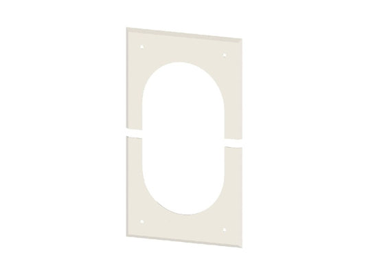 ALMEVA LIL TAKARÓLEMEZ KÉTRÉSZES 80/125   LIL-PPH/ACÉL FEH