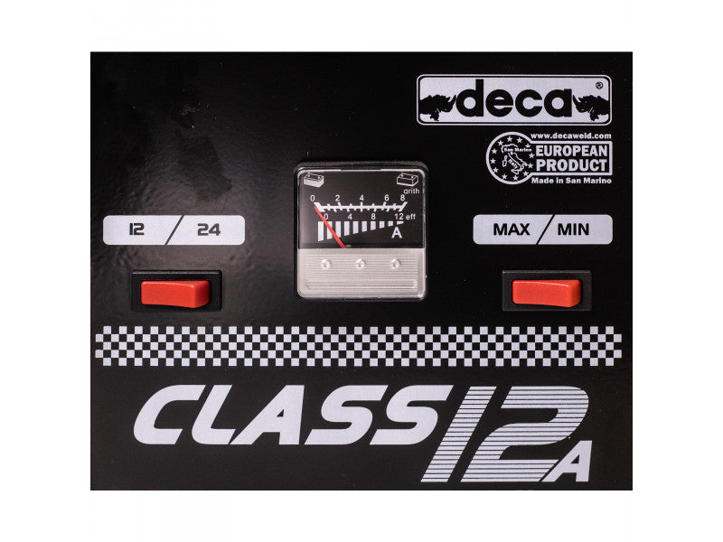 DECA CLASS12A akkumulátortöltő (12/24V, 9A, max. 140Ah)