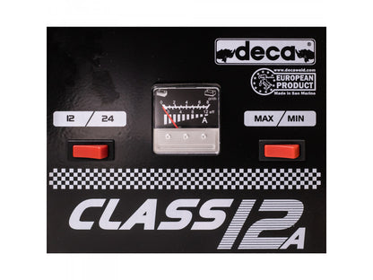 DECA CLASS12A akkumulátortöltő (12/24V, 9A, max. 140Ah)