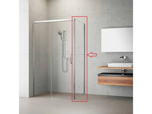 RADAWAY IDEA KDJ S1 100J ZUHANYKABIN OLDALFAL, FIX, JOBBOS