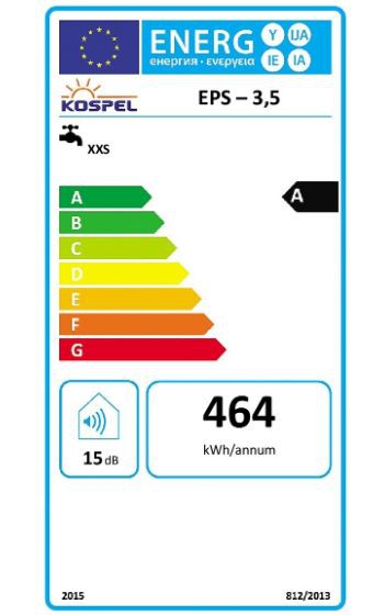 ÁTFOLYÓS VÍZMELEGÍTŐ ELEKTROMOS EPS TWISTER 3,5
