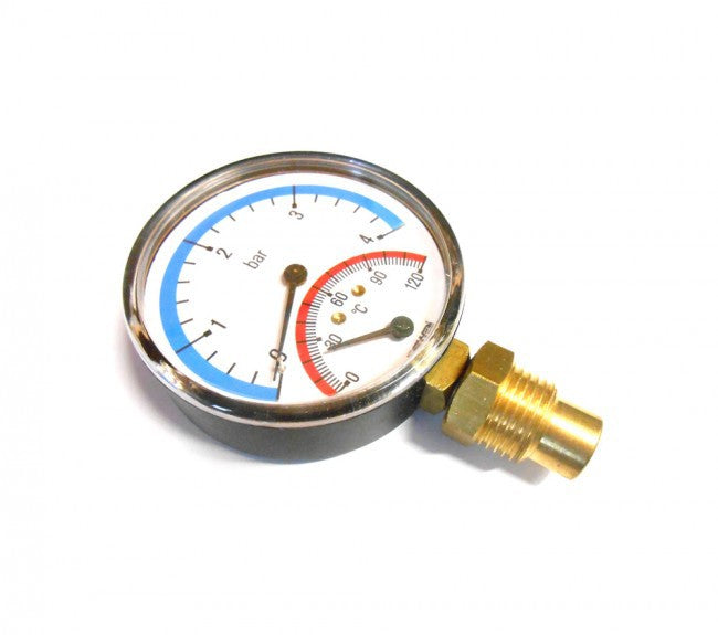 TERMOMANOMÉTER 4B 80MM 120°C ALSÓS CEWAL