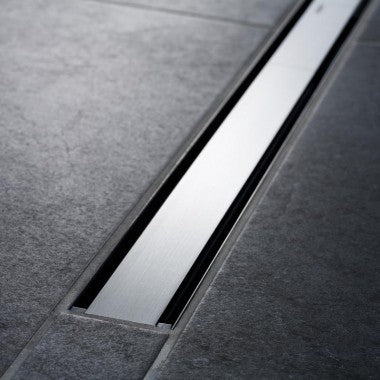 GEBERIT CLEANLINE60 ZUHANYFOLYÓKA FEKETE/ROZSDAMENTES 30-130CM !!