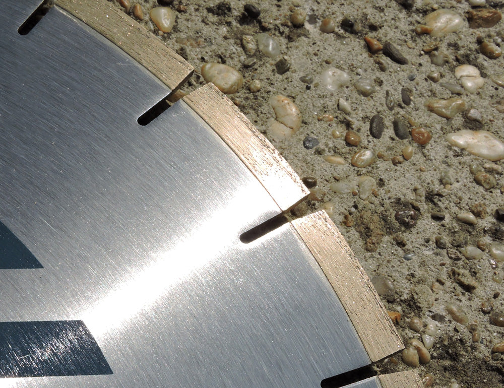 Zenesis 400x25,4x15 mm gyémánt vágótárcsa